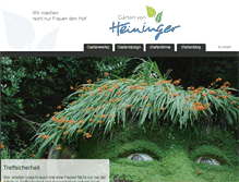 Tablet Screenshot of heininger.de